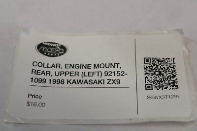 トップス Ackerman COLLAR, ENGINE MOUNT, REAR, UPPER (LEFT) 92152-1099 1998