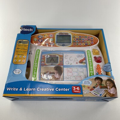 VTech Write & Learn Creative Center 1693 Educational Writing Toy New Box Damage