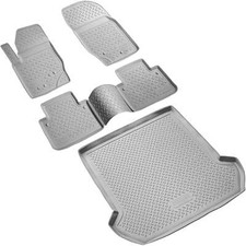 Fußmatten & Kofferraumwanne Set passend für Volvo XC90 I | 2002-2014 | 5 Sitze