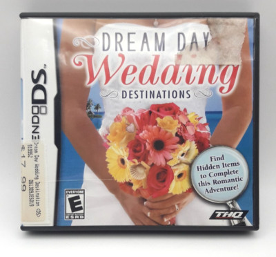 Dream Day: Wedding Destinations (Nintendo DS, 2009) w/box no instructions.