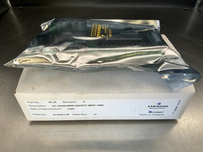 Emerson Liebert OC-DI OpenComms Discrete Input Card Kit 02-810012-00