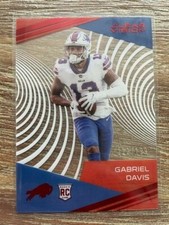 2020 Panini Chronicles Gabriel Davis Clear Vision RED Acetate SP /199 RC Rookie 