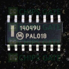 15PCS NEW MC14049UBDG ON D/C:11+ SOP16