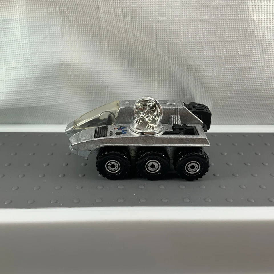 Vintage Hot Wheels Action Command Radar Ranger Metalflake Silver Die Cast - Image 4 of 4