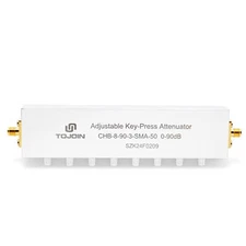 10W DC-2.5GHz RF  Step Attenuator Adjustable Key-Press SMA/N-K 0-90dB 50Ω