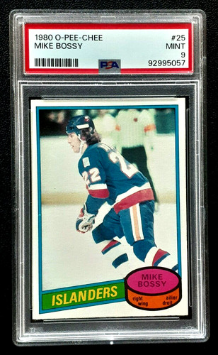 Mike Bossy #25 1980 O-Pee-Chee card