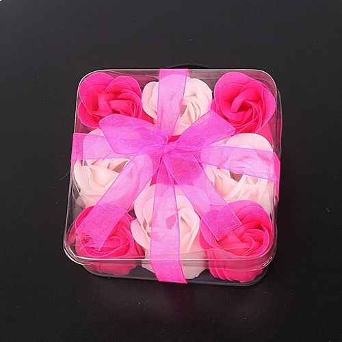 Rose Soap Flowers Gift Box Valentine's Day Gift Bouquet Wedding Home DecoratiLR - Picture 9 of 15