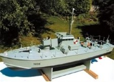 GAY CLASS FAST PATROL BOAT. Royal Navy 1952-1963. Modellbauplan