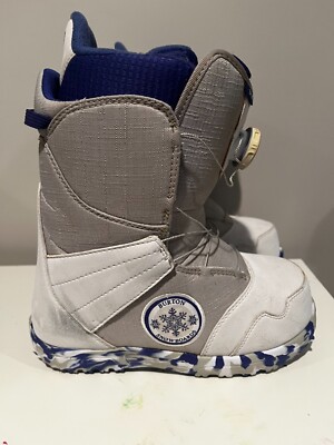 Kids Burton Boa Zipline Snowboard Boots | Size 5K
