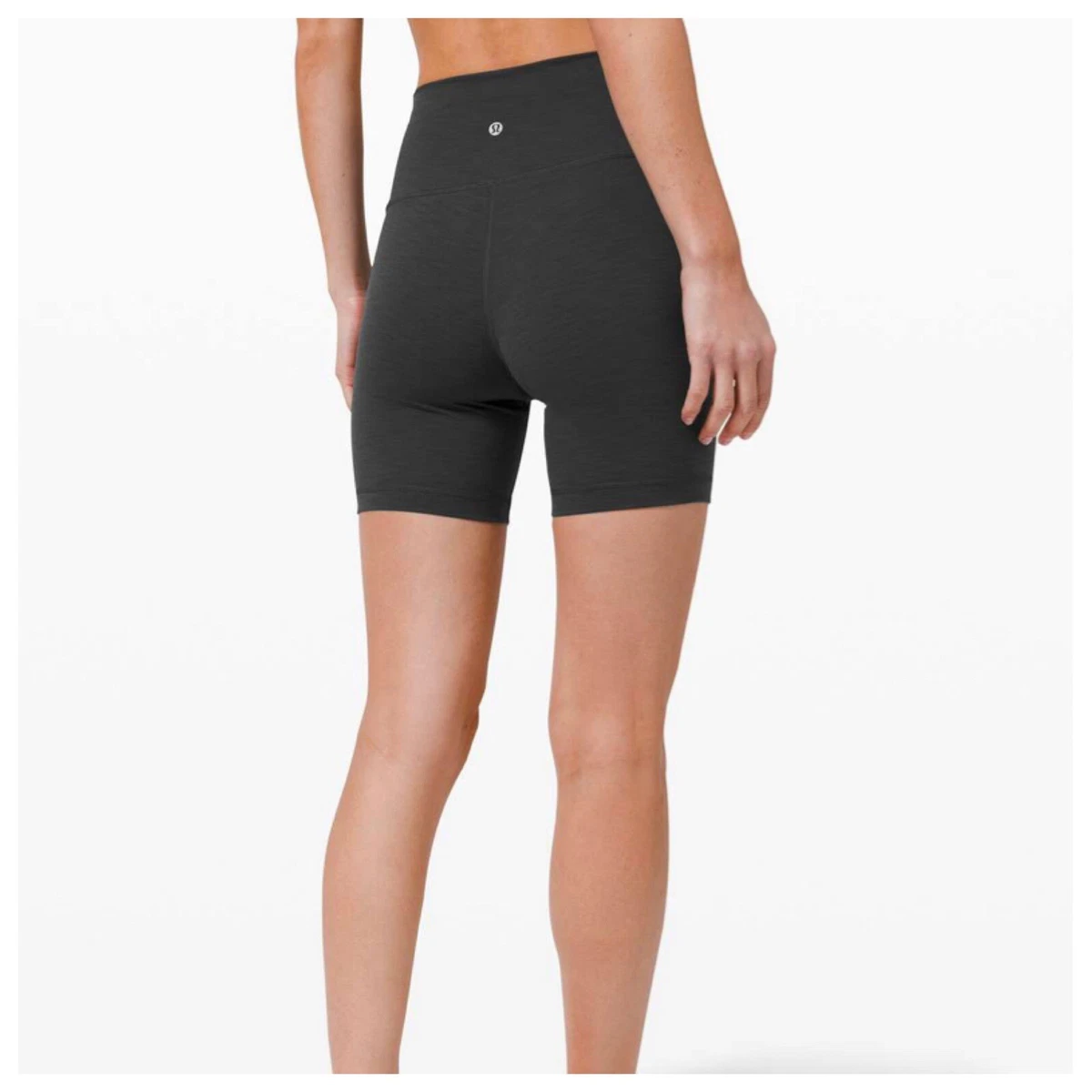 Lululemon Wunder Train HR Short 6” - Heathered Graphite Grey - 4 - NWT!