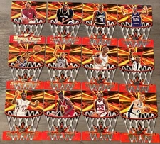 1996 Press Pass Basketball Net Burners Die-Cut Inserts Complete Your Set, Pick 1