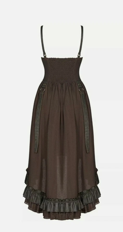 Punk Rave Adjustable Black Bustier Maxi Dress - image 3 of 4