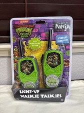 Teenage Mutant Mayhem Ninja Turtles Light Up Walkie Talkies NEW 