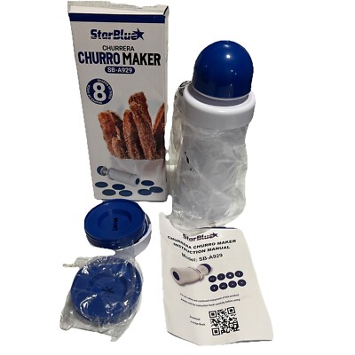 Churrera Churro Maker With Hollow Churro Nozzle 9 Difference Shapes Spanish Food