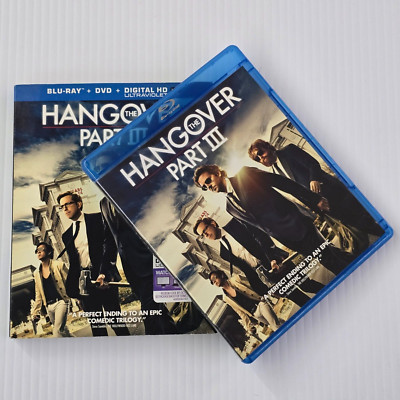 The Hangover Part III (Blu-ray/DVD, 2013) Bradley Cooper, Zach Galifianakis