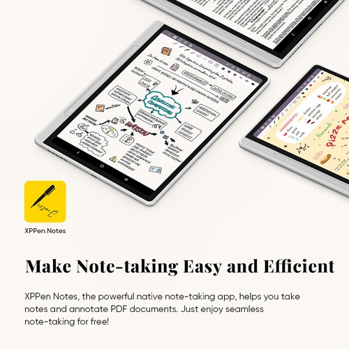 XP-Pen 10,95''' Magic Note Pad Cyfrowy notebook 16384 X3 Pro Ołówek 2 pisma - Zdjęcie 6 z 18