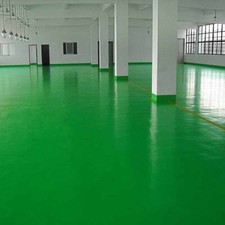 MID GREEN FLOOR PAINT-GARAGE-FACTORY-WAREHOUSE 5 LITRE HARD WEARING