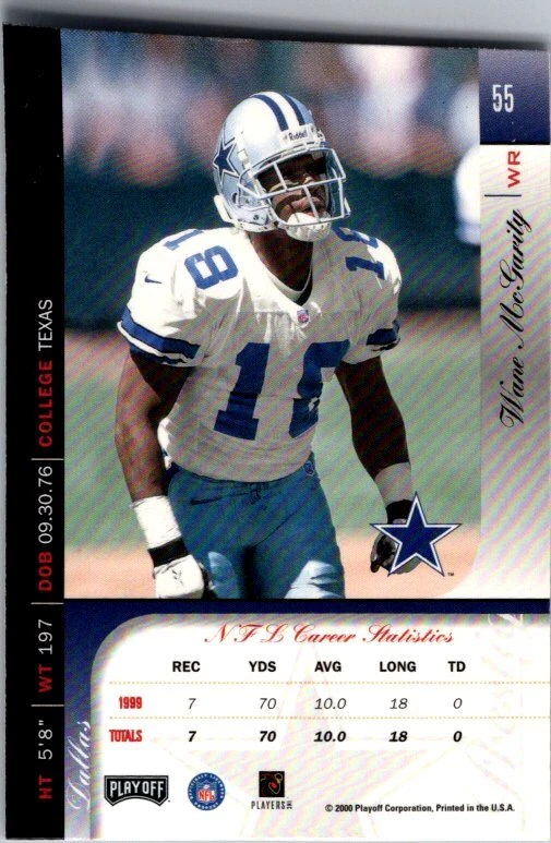 2000 Playoff Prestige #55 Wane McGarity NearMint/MInt - Image 2 of 2