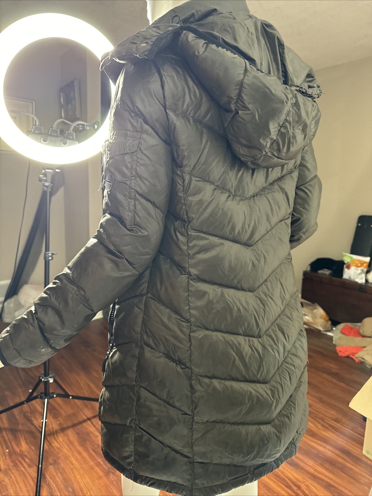 ANDREW MARK Packable Down Jacket S Premium 650 Fi… - image 15