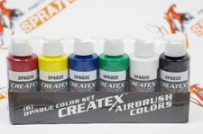 Opaque Createx Airbrush Colors Set