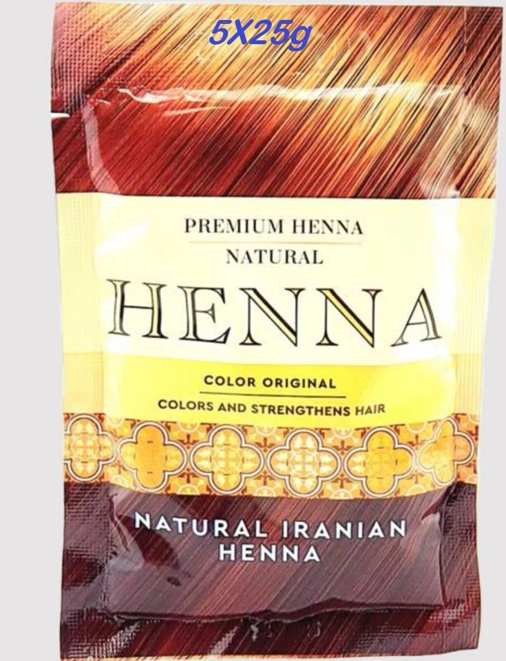 FITOKOSMETIK Henna natürliche Haarfarbe 5 x 25 g Хна иранская натуральная