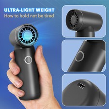 100000RPM Wireless Mini Turbo Fan USB Type C Rechargeable Air Blower Cleaning