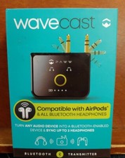 Paww WaveCast Portable Bluetooth 5.0 Audio Transmitter Fast Charging Wireless
