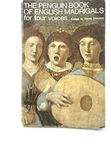 The Penguin Book Of English Madrigals : Pour Four Voices Livre de Poche - Afbeelding 1 van 2