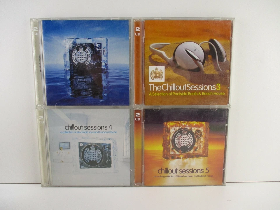Chillout Sessions 2,3,4,5,6,7,8,9,10,11,12,13,14,15 Ministry Of Sound Foto 2 de 4