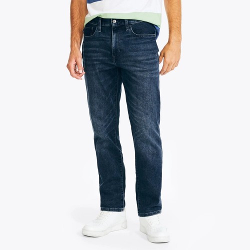 Neu mit Etikett Nautica Vintage gerade Passform Stretch Denim Herrenjeans 5 Farben alle Größen - Bild 4 von 75