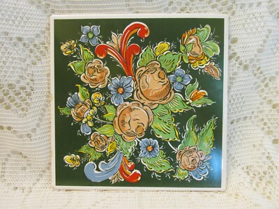 Vintage 1982 Limited Edition Trivet Tile Metropolitan Federal