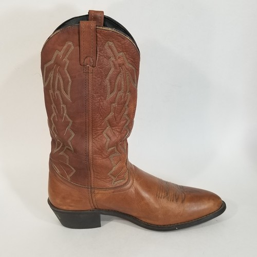 Laredo Boots Men's 11 D Jacksonville Collection Walnut 68372 Western Cowboy USA - Picture 7 of 17