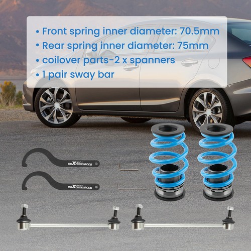 Coilovers 24 Level Damper Kit for Honda Civic 2012-2015 /Acura ILX 2013-2015 - Picture 9 of 12