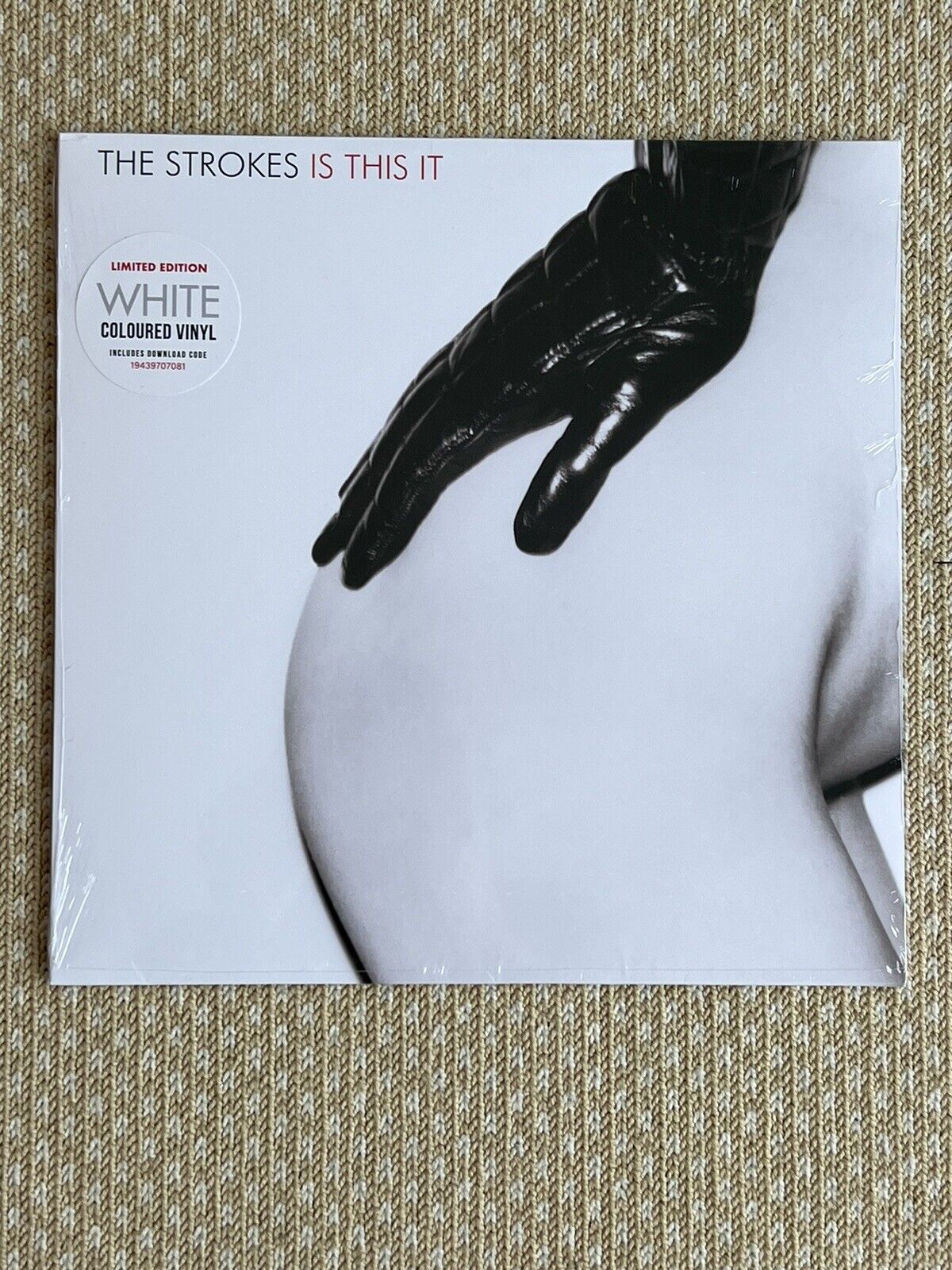 The Strokes - Is This It LP White Vinyl Alternate Cover Sealed