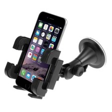 Car Mount Windshield Holder Glass Cradle Rotating Dock Suction for Smartphones