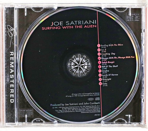 Joe Satriani - Surfing With The Alien (CD 1999) - Picture 2 of 3