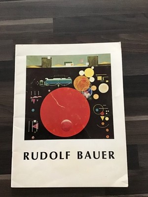 Rudolf Bauer catalogue A Retrospective Exhibition of Non-objective painting 1970