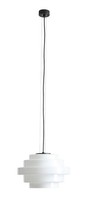 HäNgelampe Esszimmer Glas Weiß Wohnzimmer Ø36 Cm E27 Pendelleuchte Esstisch