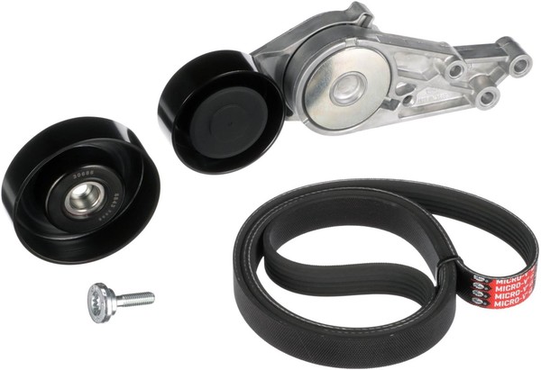 Keilrippenriemensatz Micro-V® Gates K016PK1573 FüR A4 B6 Audi 8ED B7 8E5 8E2 4F5-image