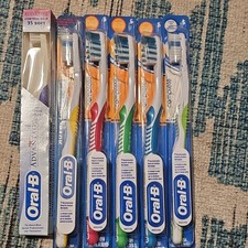 Oral-B Advantage Control Grip Complete Deep Clean Toothbrushes Set of 6