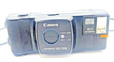 Canon Snappy 20 35mm Film Camera Auto Rewinding Auto Loading Untested