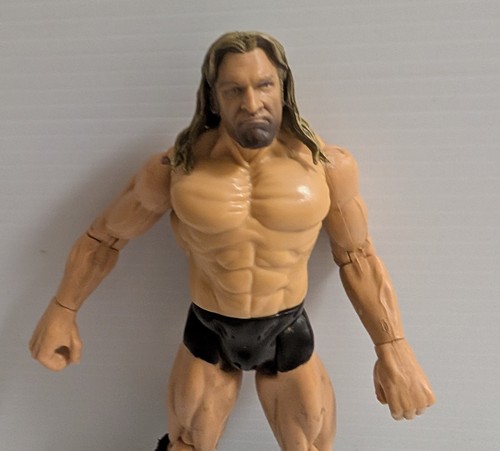 Triple H WWE Action Figure Jakks Pacific 1999 Titan Tron Live WWF - Foto 2 di 5