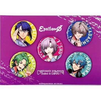 Epsilon Phi ARGONAVIS from BanG Dream! Button Set CD Target Store Bon Japan T063