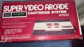 Intellivision Sears Tele-Games Center Super Video Arcade Game BOX ONLY!!