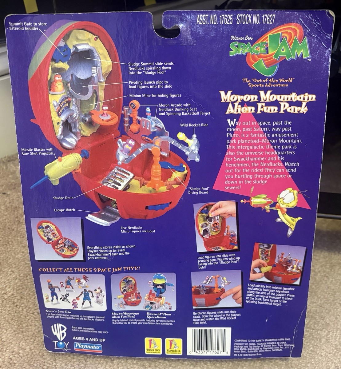 Space Jam House Slam SpaceDome Moron Mountain Fun Pack, Playmates