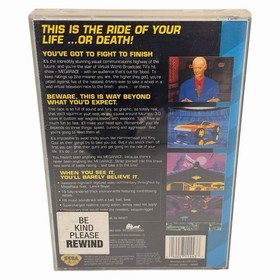 MegaRace (Sega CD, 1993) Authentic Disc & Case Tested