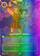 The Return of Hercules (215/224) Ch. 07 Archazia's Island NM FOIL- Enchanted
