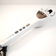 Instyler Tulip Auto Curler Automatic Curling Tong Iron Wave Machine White
