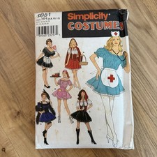 Simplicity Costumes 8851 Sewing Pattern Uncut Factory Folded Size HH 6 8 10 12