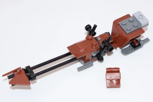 Lego Star Wars Speeder Bike Vehicle + Backpack -